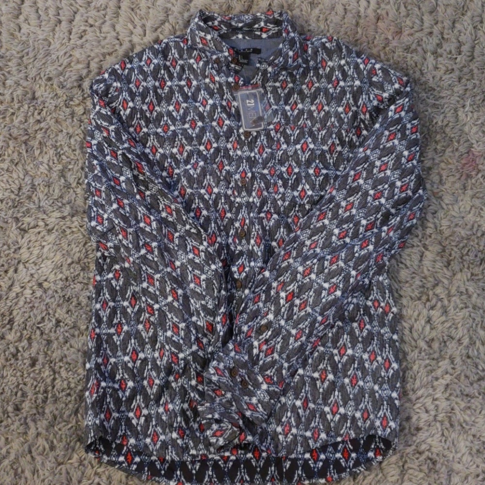 🚫SOLD🚫Multi color button up